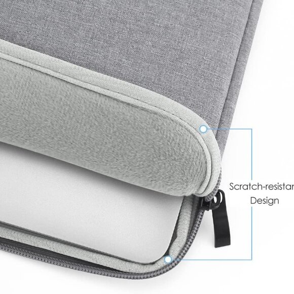 🖤 ProElife 15" Laptop Sleeve – Gray (for 2023–2025 MacBook Air 15") 🖤 - Picture 11 of 11